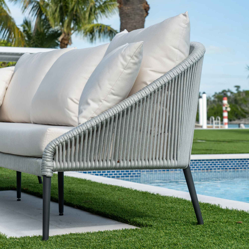 Rodona Sofa - Modern Design Sofa with Powder-Coated Aluminum Frame - image 4