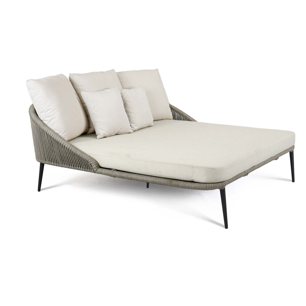 Rodona Daybed Set - Outdoor Daybed and Side Table, Sunbrella Fabric - image 2