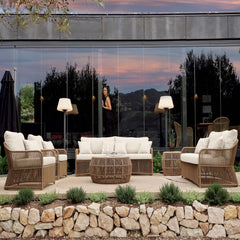 Calixto Outdoor Seating Set - 6-Piece Sunbrella Fabric Set