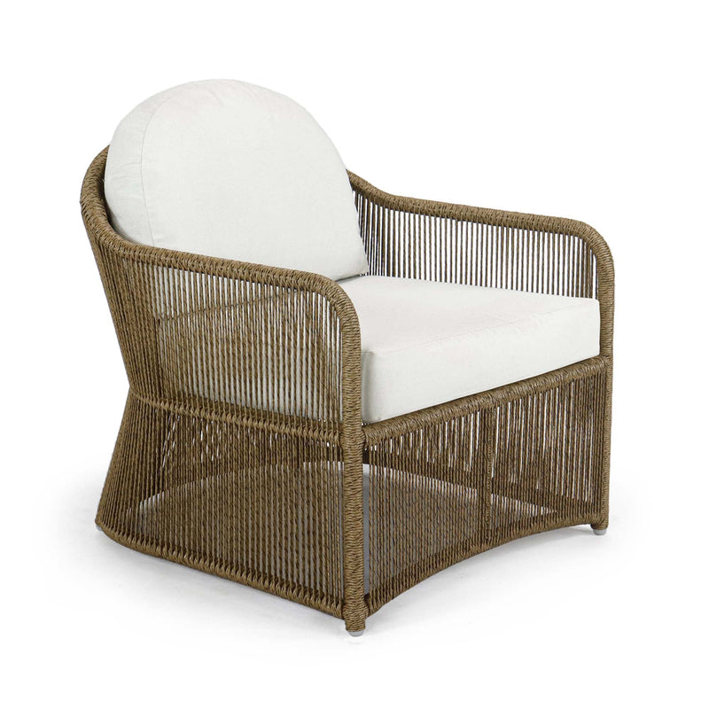 Calixto Outdoor Armchair - Powder-Coated Aluminum Frame