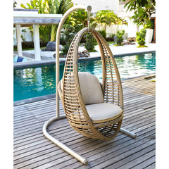 Heri Hanging Chair Frame Sunbrella Cushions