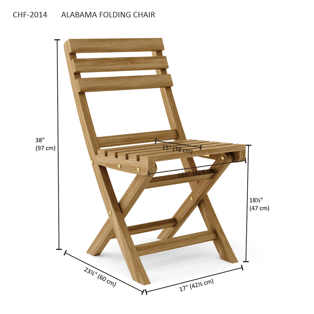 Alabama Folding Chair (Sold as a pair) - image 6