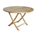 Bahama 47" Round Folding Table in Teak