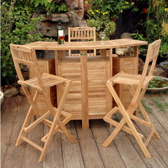 Altavista 4-Piece Bar Set in Teak - image 15