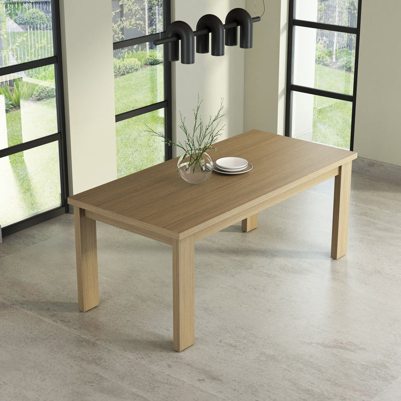 Brentford Dining Table - Light Brown