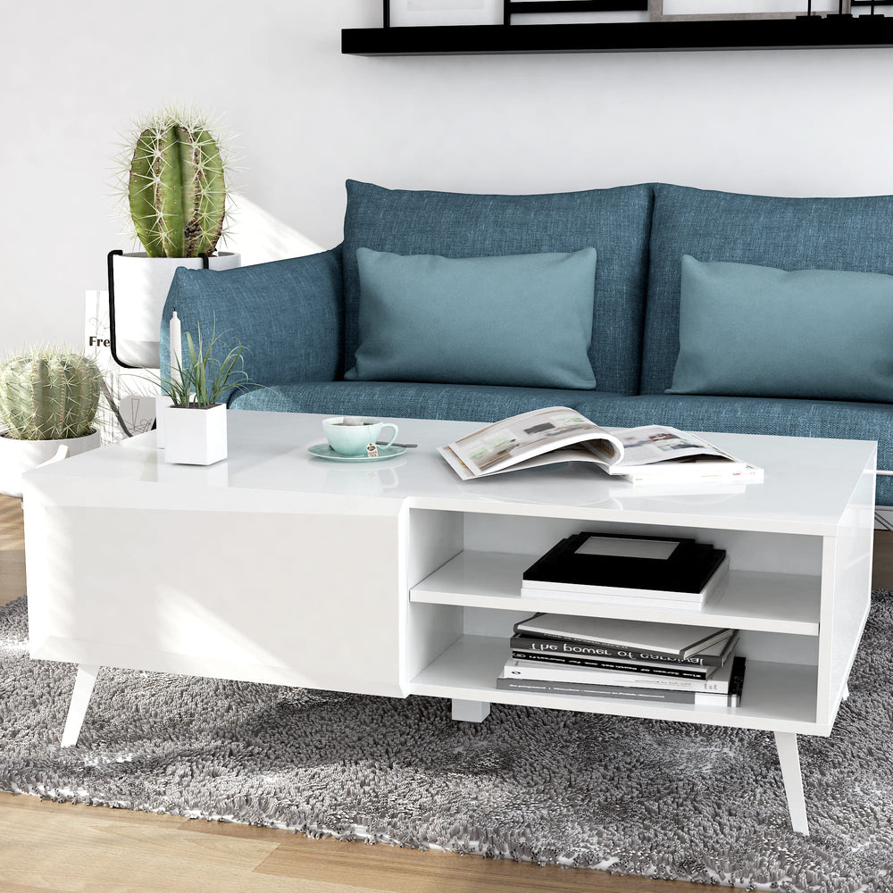 Altus 43" Coffee Table Gloss White - image 2