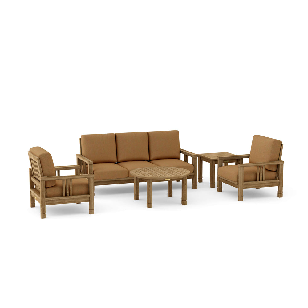 Canvas Teak cushion