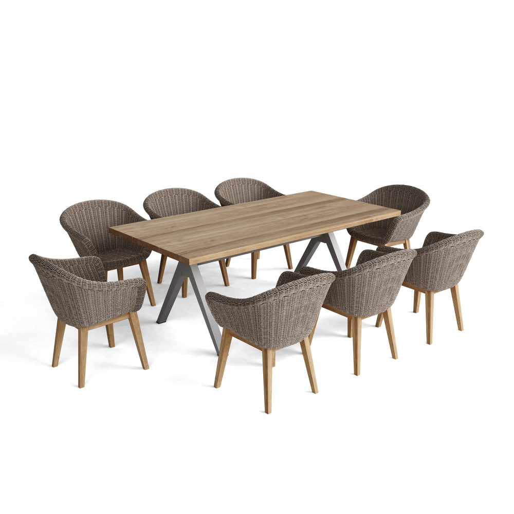 Alura Padua 9-Piece Dining Set (SET-39B) - image 2