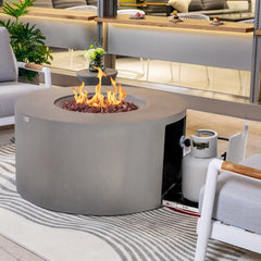Elementi Pacaya Fire Table OFG311 With Propane Tank Drawer