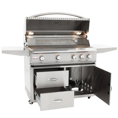44" Blaze Professional Grill Cart - SKU: BLZ-4PRO-CART-LZSC