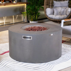 Elementi Pacaya Fire Table OFG311 With Propane Tank Drawer
