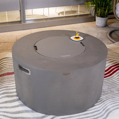 Elementi Pacaya Fire Table OFG311 With Propane Tank Drawer