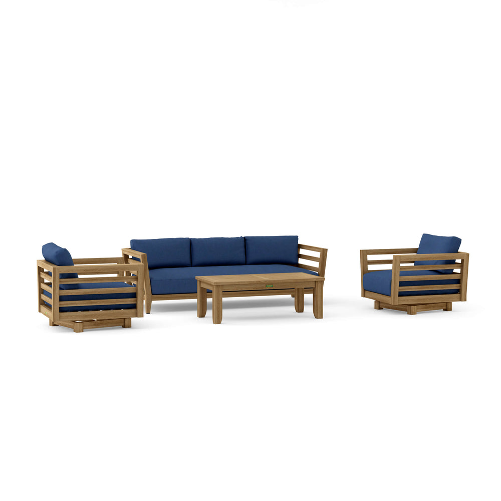 Canvas Navy cushion