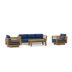Canvas Navy cushion