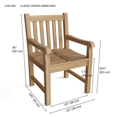 Classic Dining Armchair - image 4