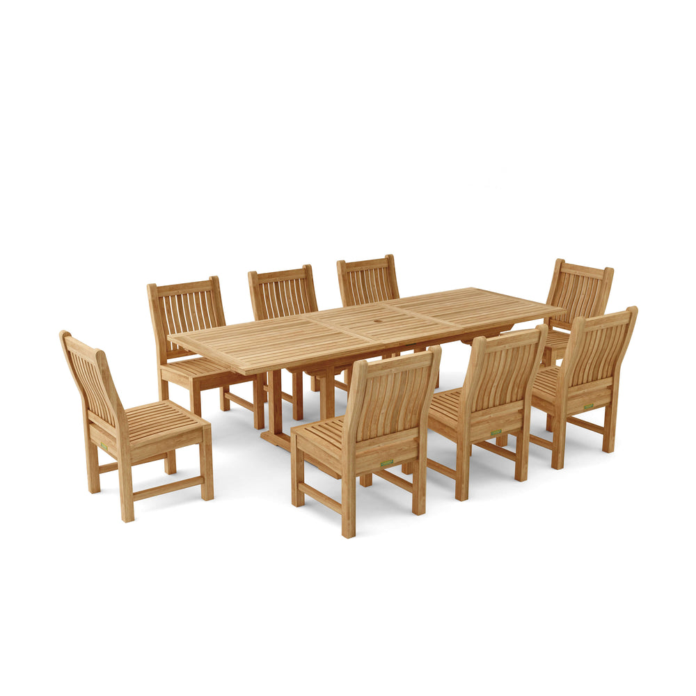 Bahama Sahara 9-Piece 94" Rectangular Dining Set - image 2