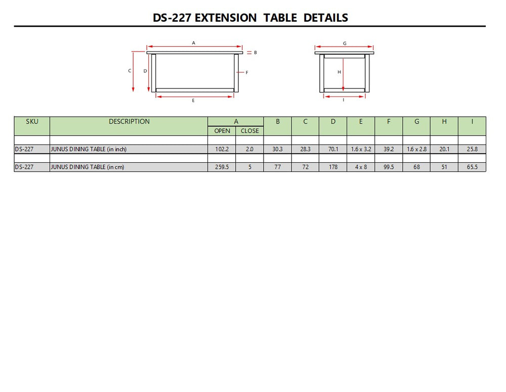 Junus Dining Table - image 5