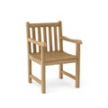 Braxton Dining Armchair in Teak