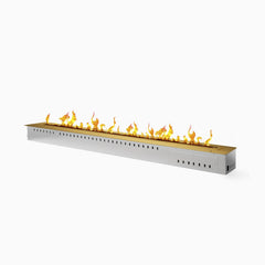 SmartFlame 72" Linear Fireplace — 27,000 BTU, Wi-Fi & Remote