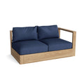 Copacabana Left Loveseat Modular in Teak