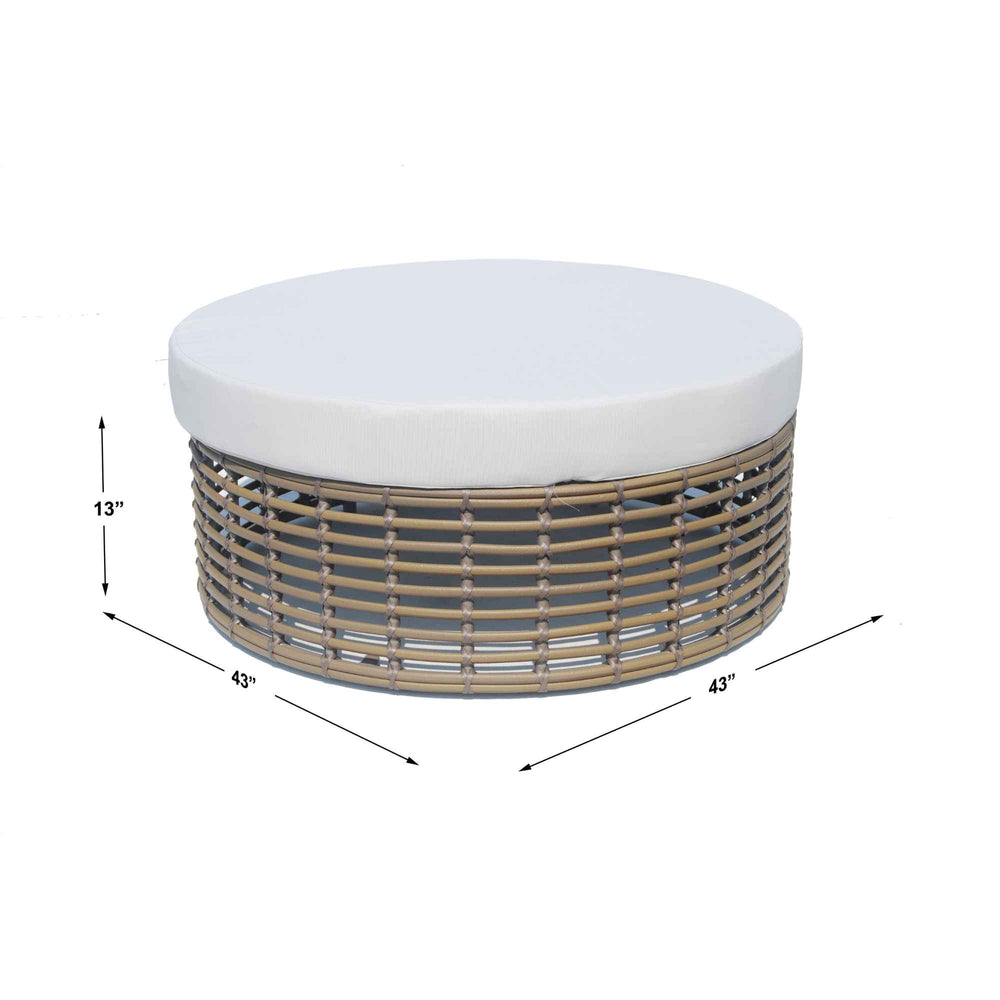 Halo Ottoman Sunbrella Cushions - image 2