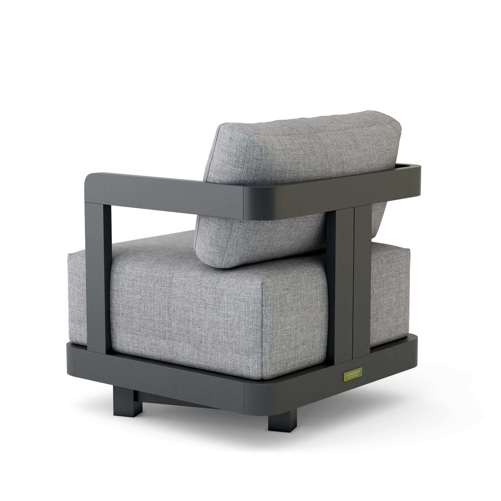 Granada Deep Seating Aluminum Swivel Armchair - image 2
