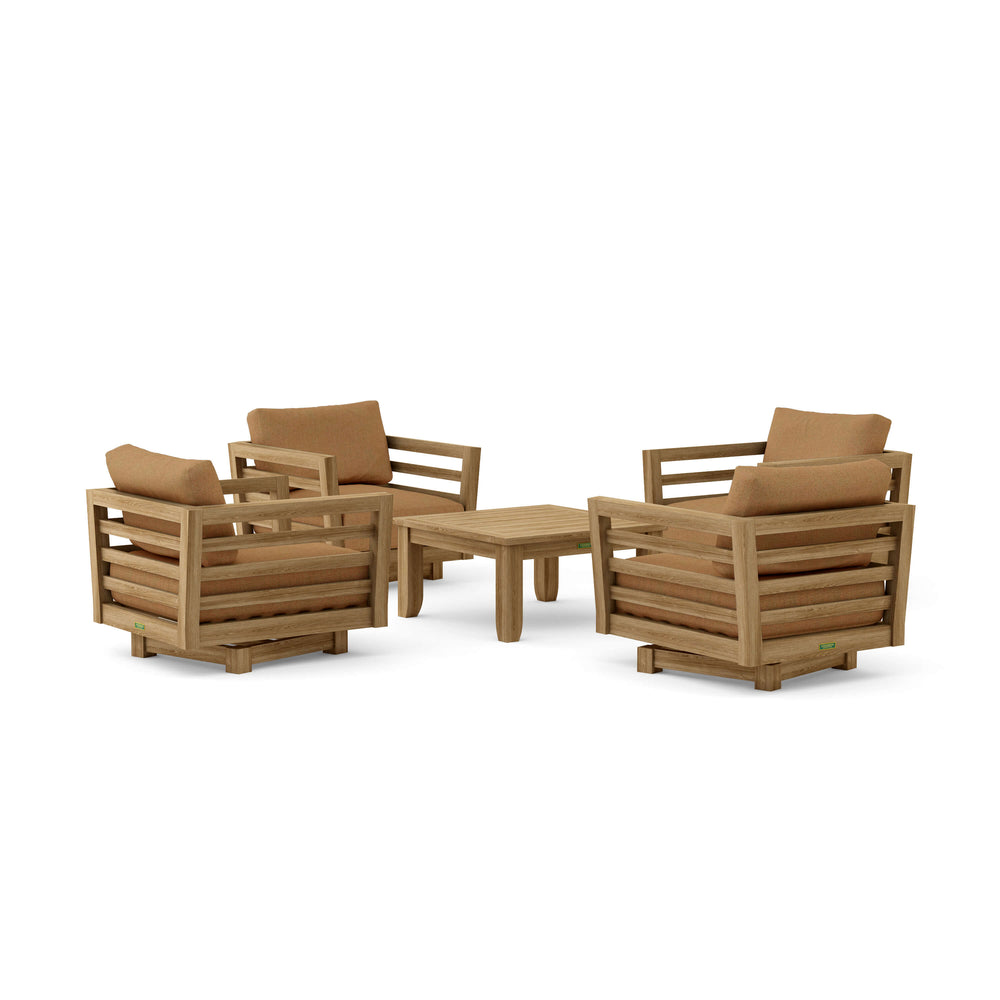 Canvas Teak cushion