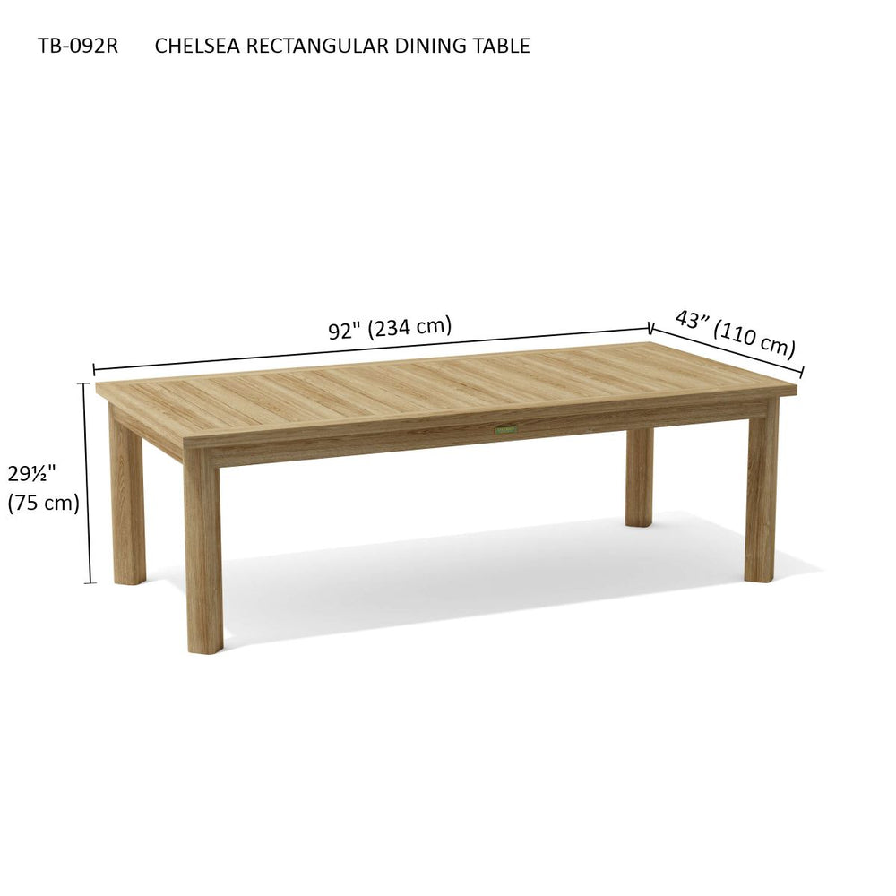 Chelsea Rectangular Dining Table - image 4