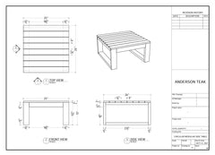 Straight Side Table - image 3