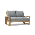 Capistrano Deep Seating Loveseat in Teak