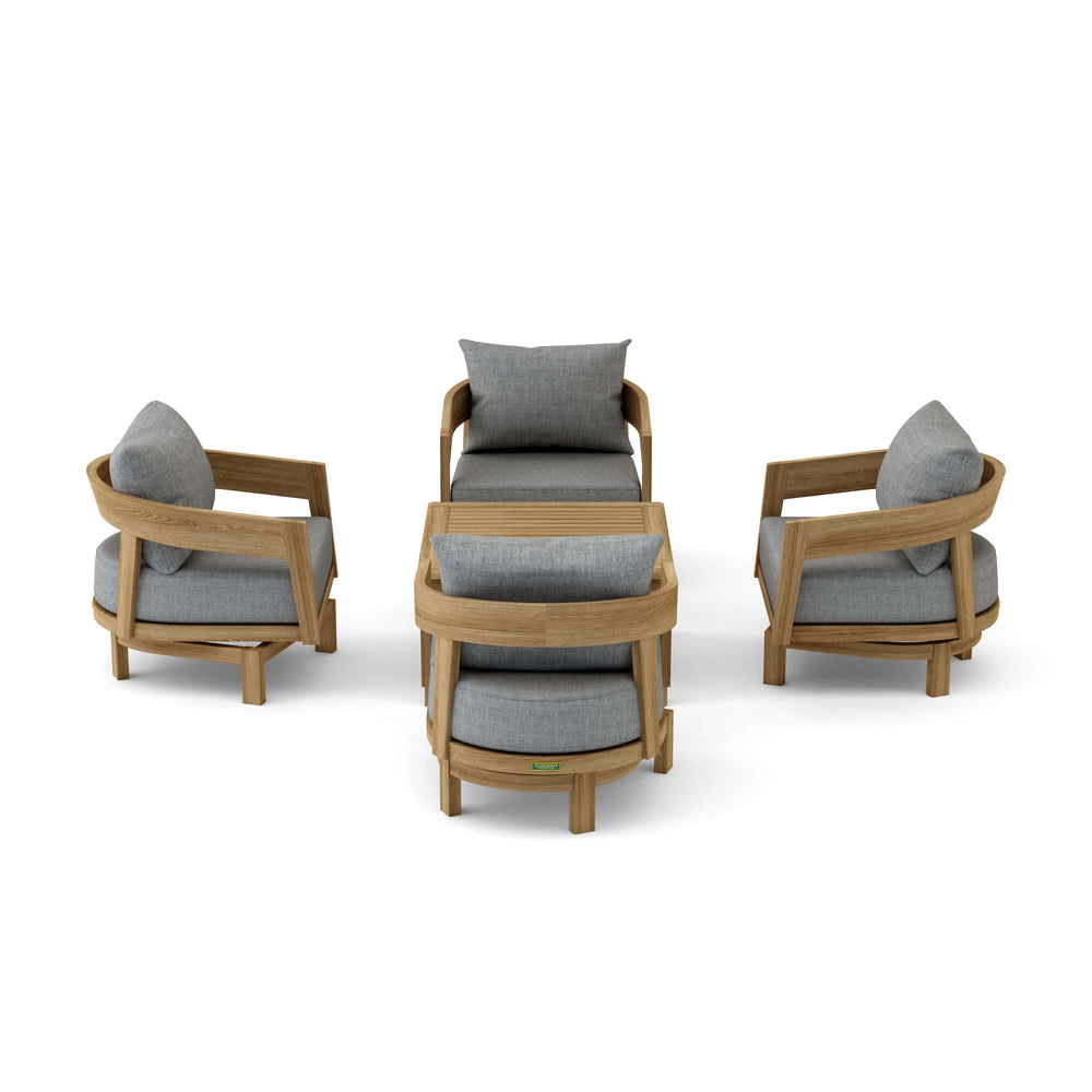 Toscana 5-Piece Deep Seating Swivel Set (SET-371) - image 4