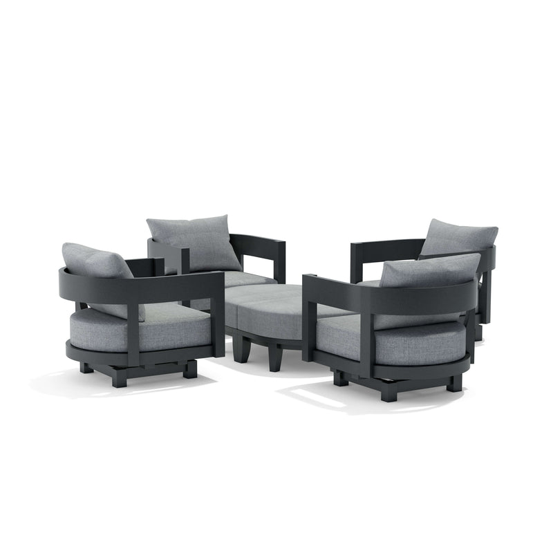 Coronado 6-Piece Aluminum Deep Seating Set - image 2