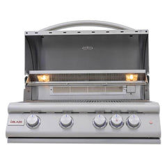Blaze Premium LTE+ 32 Inch 4-Burner Gas Built In Grill With Ceramic Flame Tamers