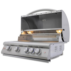 Blaze Premium LTE+ 32 Inch 4-Burner Gas Grill With Rear Infrared Burner