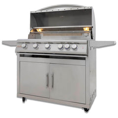 Blaze Premium LTE+ 40 Inch 5-Burner Gas Grill With Ceramic Flame Tamers