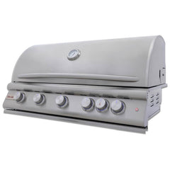 Blaze Premium LTE+ 40 Inch 5-Burner Gas Built In Grill With Ceramic Flame Tamers