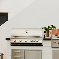 Blaze Premium LTE+ 40 Inch 5-Burner Gas Built In Grill With Rear Infrared Burner