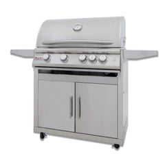 Blaze Premium LTE+ Marine 32 Inch 4-Burner Gas Grill With Ceramic Flame Tamers