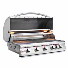 Blaze Premium LTE 40 Inch 5-Burner Built-In Gas Grill With Ceramic Flame Tamers