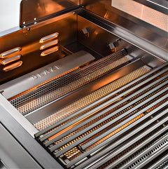 Blaze Premium LTE 40 Inch 5-Burner Freestanding Gas Grill With Rear Infrared Burner