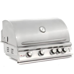 Blaze Premium LTE Marine 32 Inch 4-Burner Built In Gas Grill With Ceramic Flame Tamers