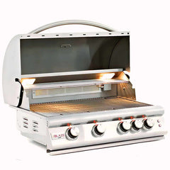 Blaze Premium LTE Marine 32 Inch 4-Burner Built In Gas Grill With Rear Infrared Burner