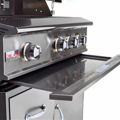 Blaze Professional LUX 34 Inch 3 Burner Built-In Gas Grill With Rear Infrared Burner