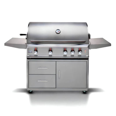 Blaze Professional LUX 44 Inch 4 Burner Freestanding Gas Grill With Rear Infrared Burner