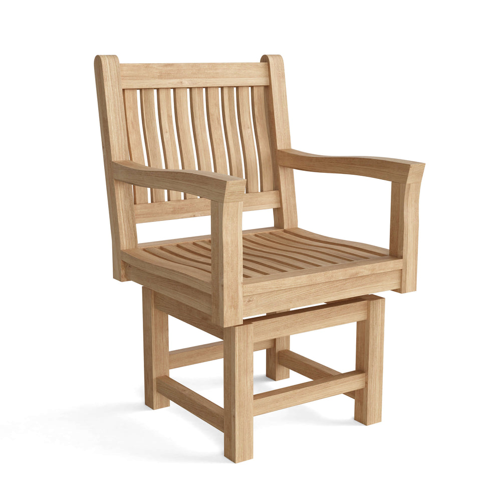 Rialto Rocker Dining Armchair in Teak - image 14