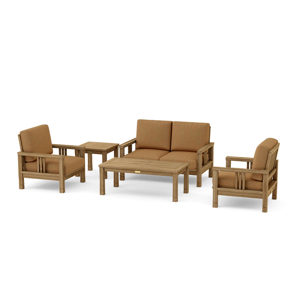 Canvas Teak cushion