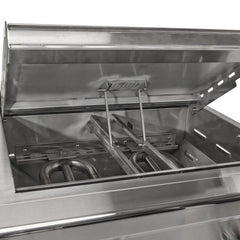 Coyote 50-in Built-In Gas Grill / Flat Top Combo - C3CO50