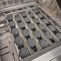 Coyote SL-Series 42-Inch 5-Burner Built-In Gas Grill With Sear Burner & Rotisserie