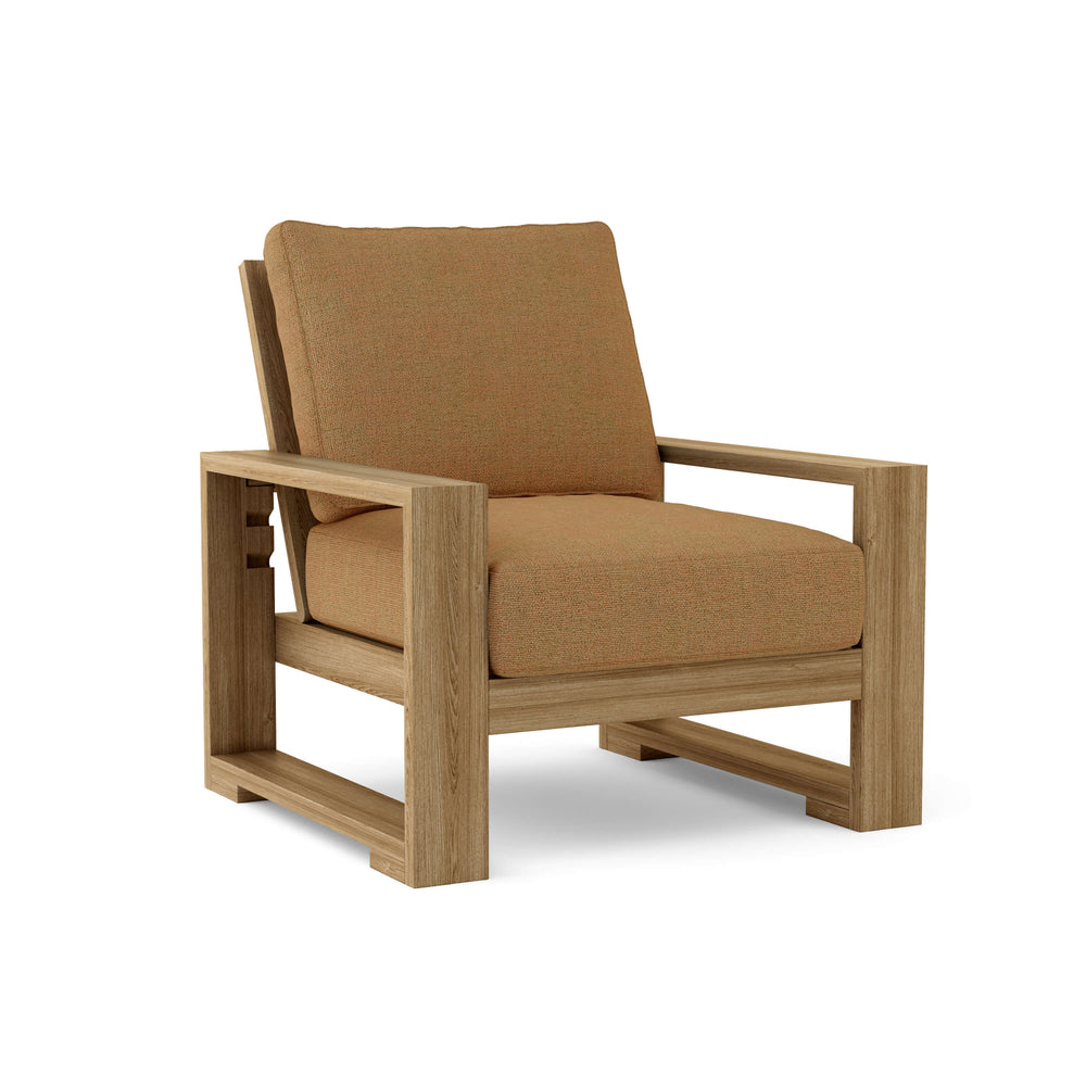 Canvas Teak cushion