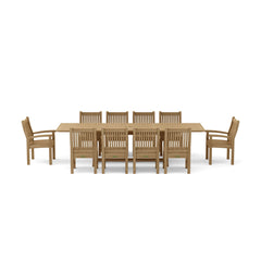 Bahama Sahara 11-Piece 10' Rectangular Dining Set - image 3